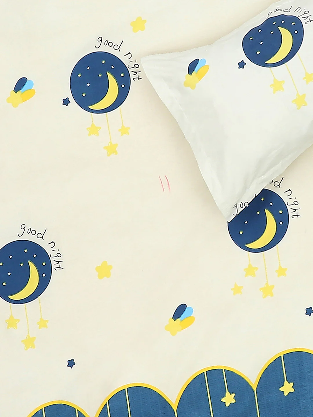 120 GSM Polyester Double Bed Bedsheet with 2 Pillow Covers - Updated - Updated - Updated - Image 6