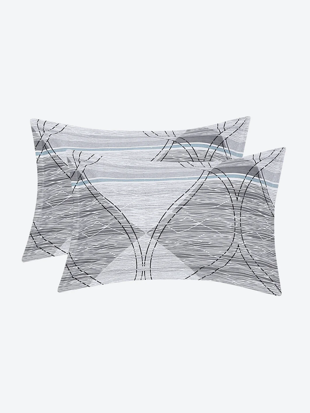 120 GSM Polyester Double Bed Bedsheet with 2 Pillow Covers - Updated - Updated - Image 8