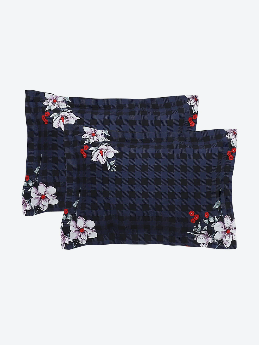 130 GSM Polyester Double Bed Bedsheet with 2 Pillow Covers - Image 8