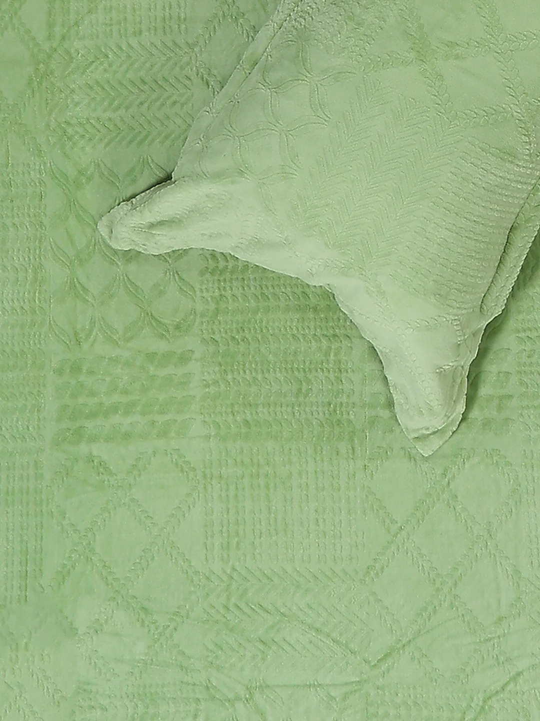 267 GSM 100% Polyester King Bed 1 Bedsheet with 2 Pillow Cover (Master Piece) - Image 5