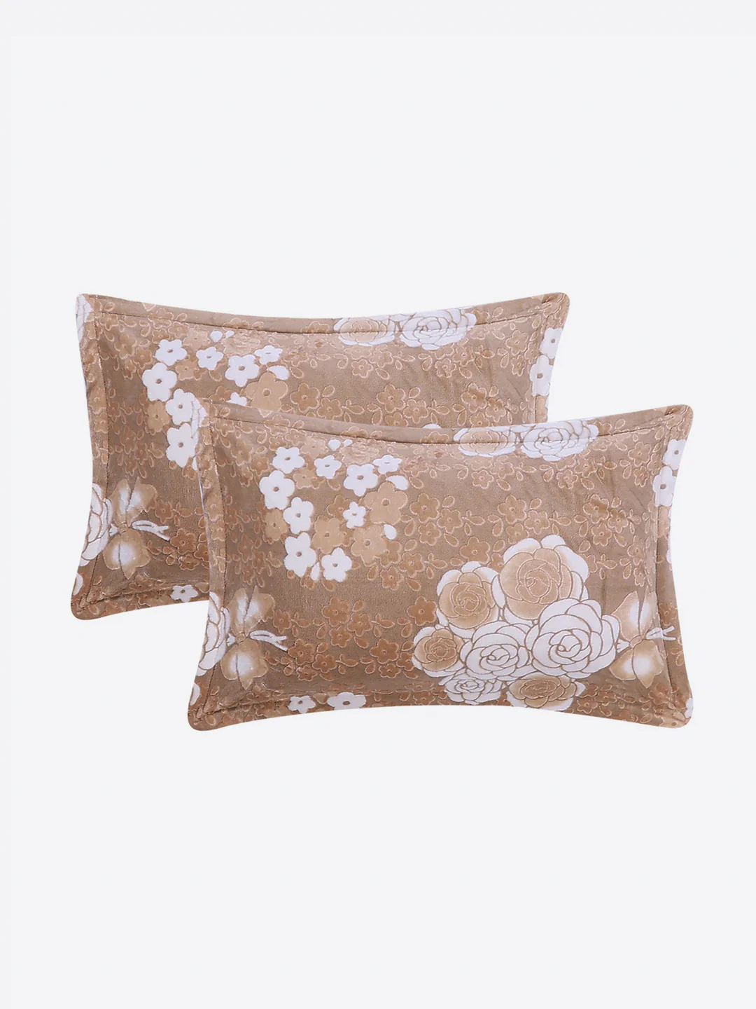 393 GSM 100% Polyester King Bed 1 Bedsheet with 2 Pillow Cover (Golden Choice) - Image 7