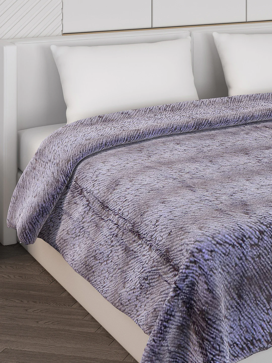 Abstract Double Bed 850 GSM Blanket Daniel 2 Ply (Weight 4.5 kg)