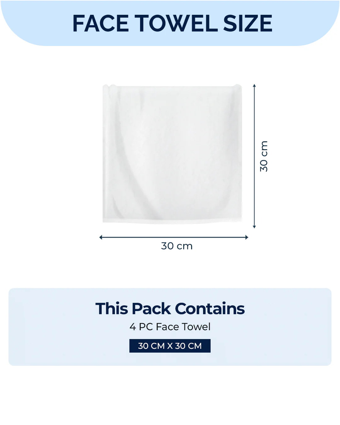 Light Green Cotton Solid 600 GSM Face Towel (Pack of 4) - Image 6