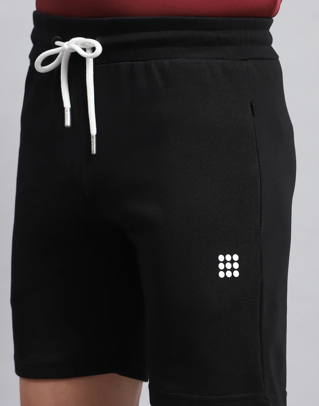 Rock.it Men Black Solid Smart Fit Short