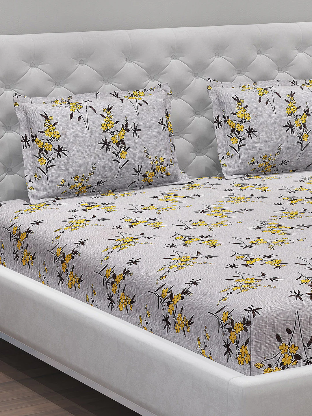 MOCA by Monte Carlo 120 GSM Microfibre Double Bedsheet (2 Pcs Set)