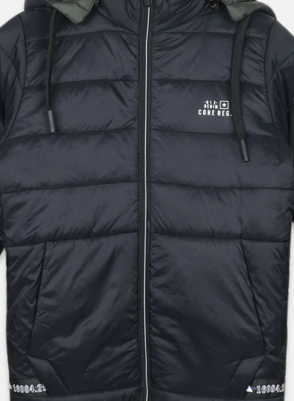 Boys Black Reversible Solid Jacket - Image 3