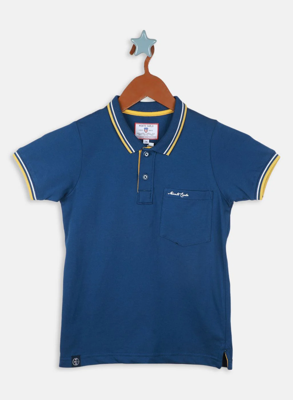 Boys Blue Printed T-Shirt