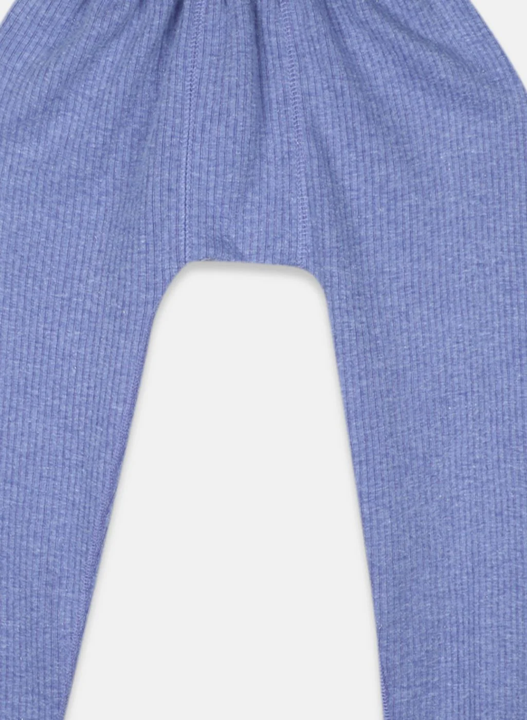 Boys Blue Solid Thermal Lower - Image 3