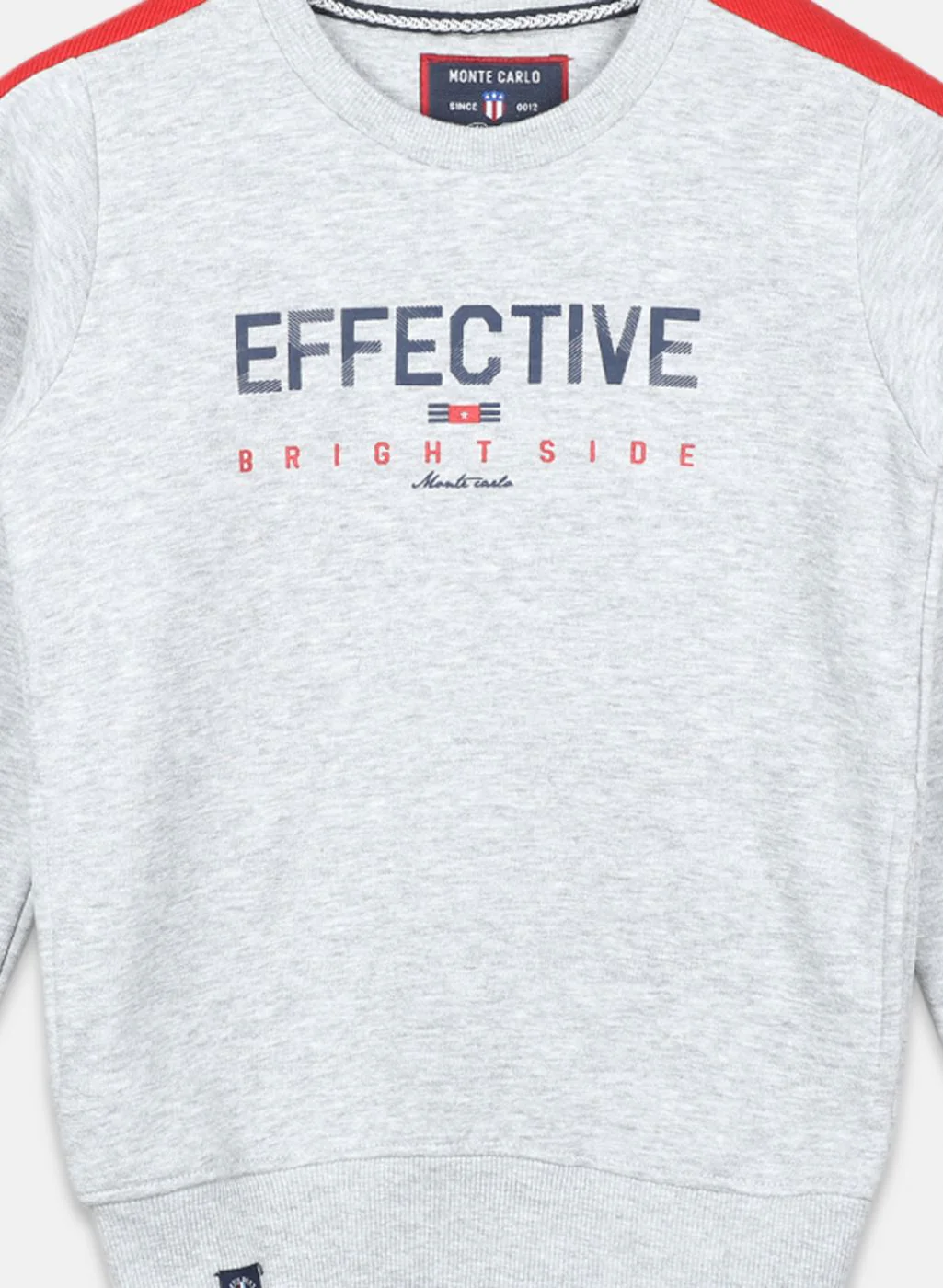 Boys Grey Printed Sweatshirt - Image 3