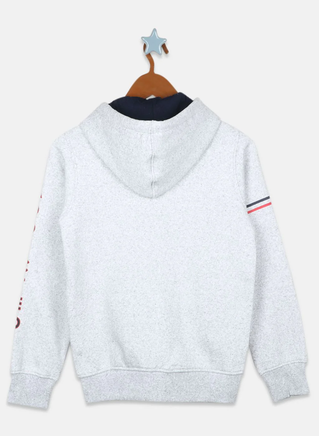 Boys Grey Printed Sweatshirt - Image 2