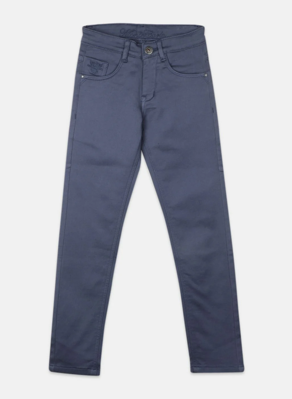 Boys Grey Slim Fit Denim