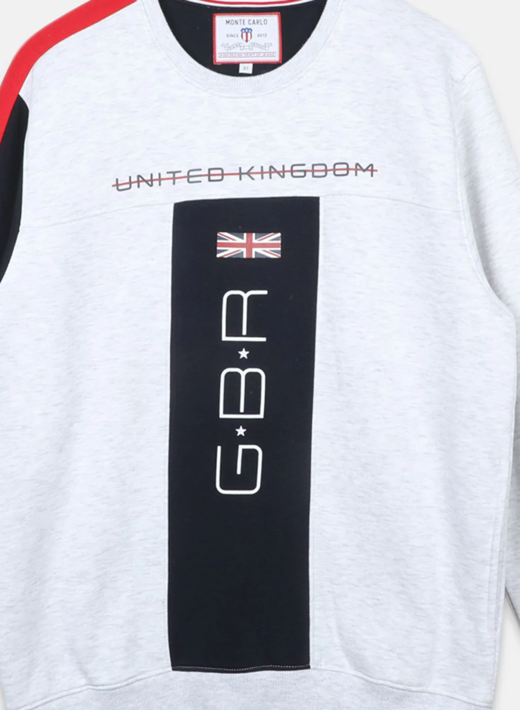 Boys Off White Printed Sweatshirt - Image 3