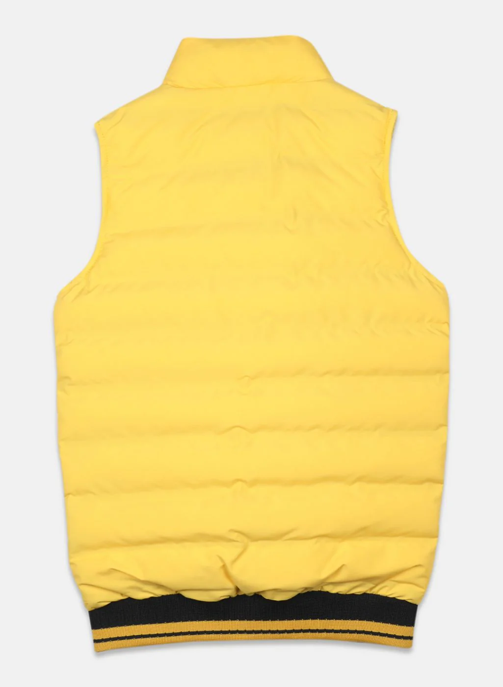 Boys Yellow Solid Jacket - Image 2
