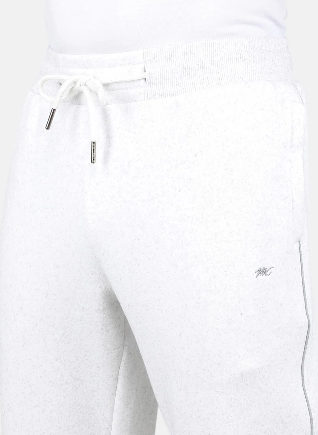 Men Beige Solid Tracksuit - Image 5