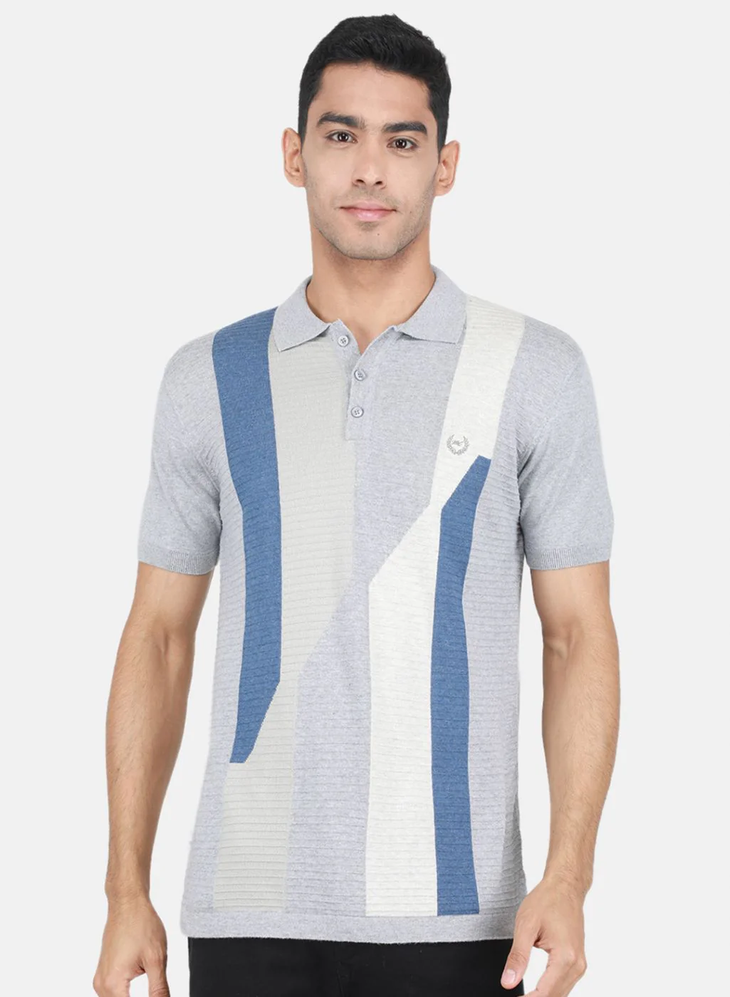 Men Grey Printed T-Shirt