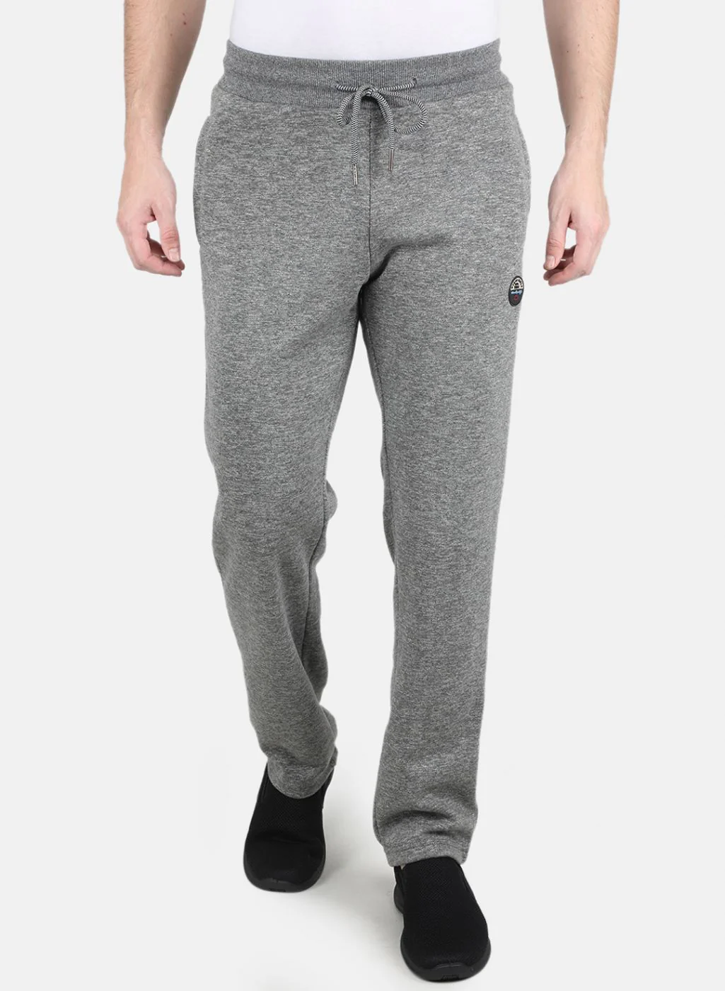 Men Grey Regular Fit Winter Lower