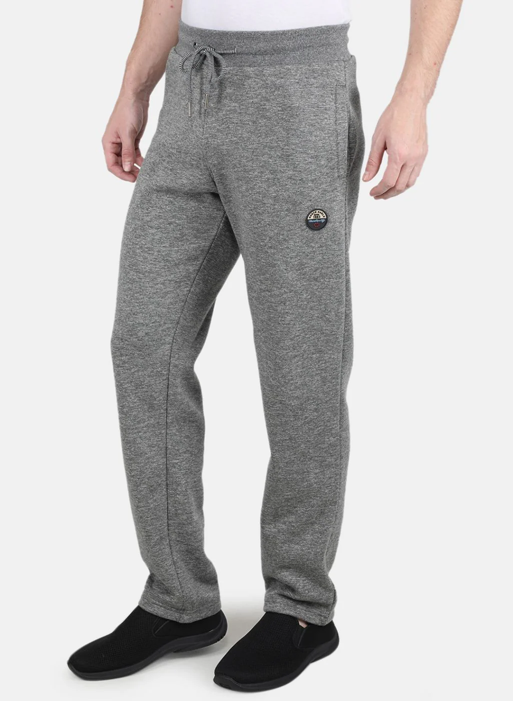 Men Grey Regular Fit Winter Lower - Image 2