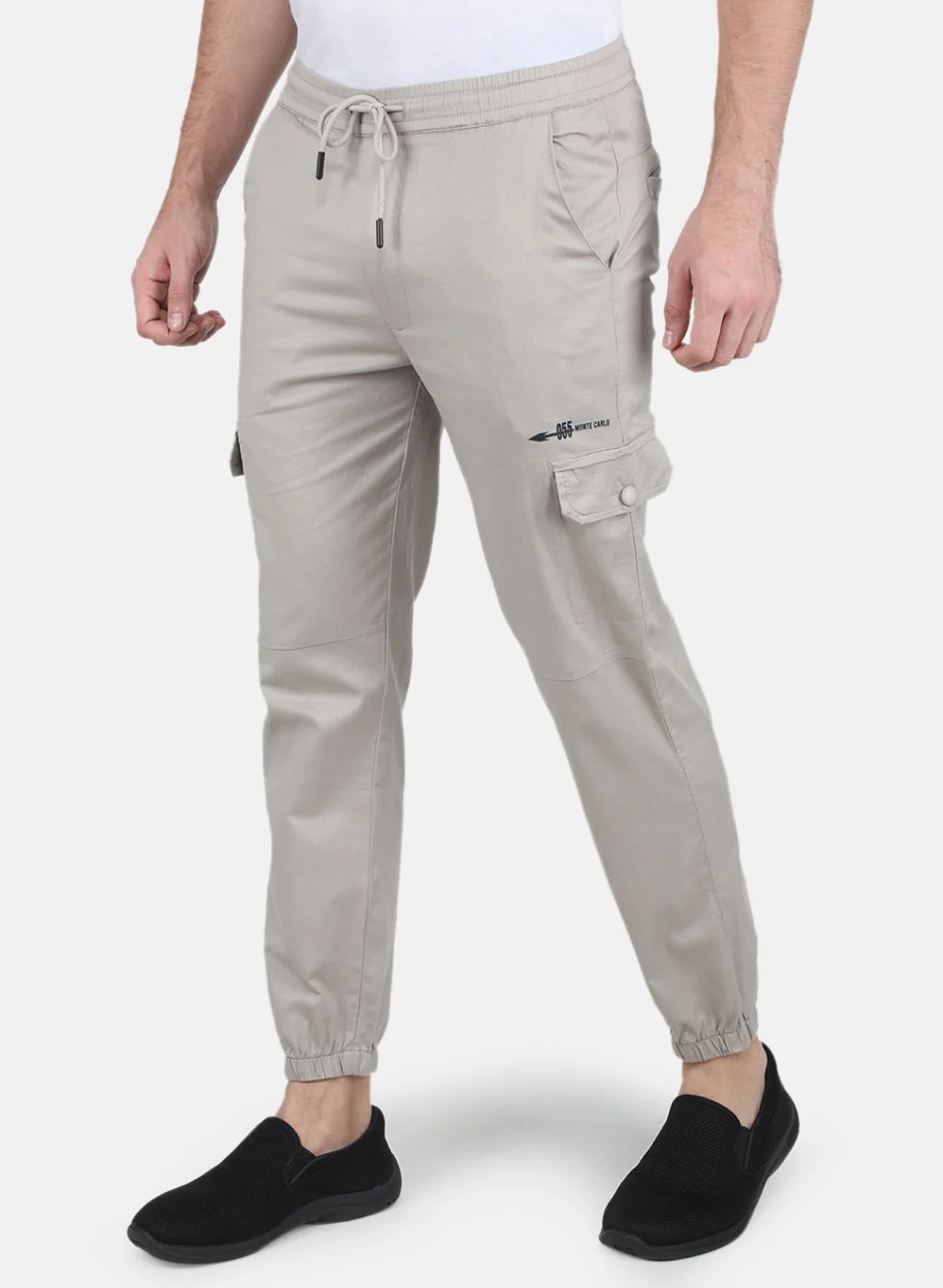 Men Grey Smart Fit Winter Lower - Image 2