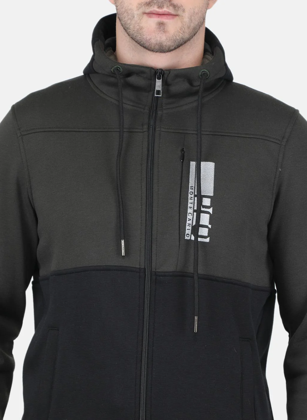 Men NAvy Blue Solid Tracksuit - Image 6