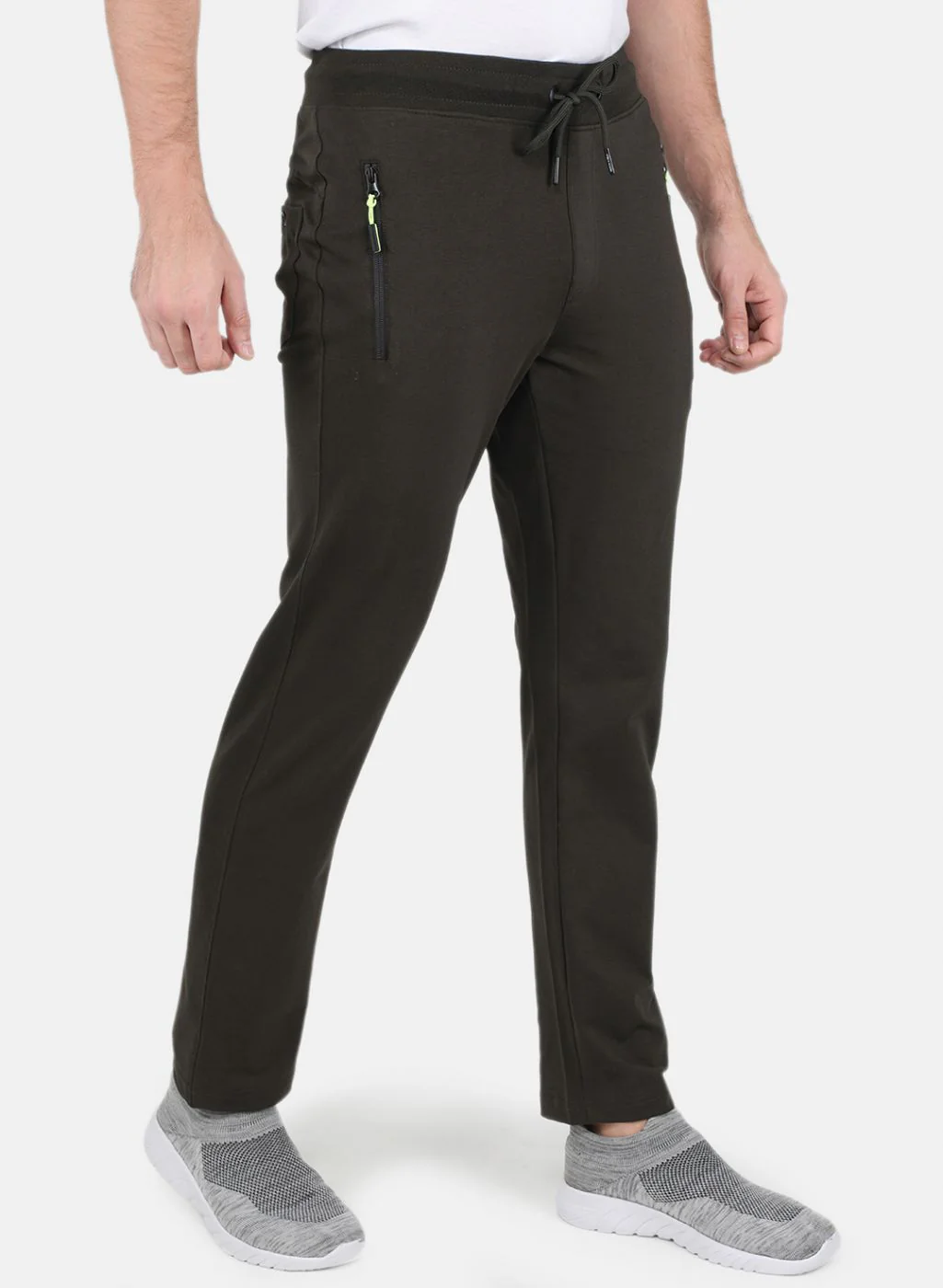 Men Olive Smart Fit Winter Lower - Image 6