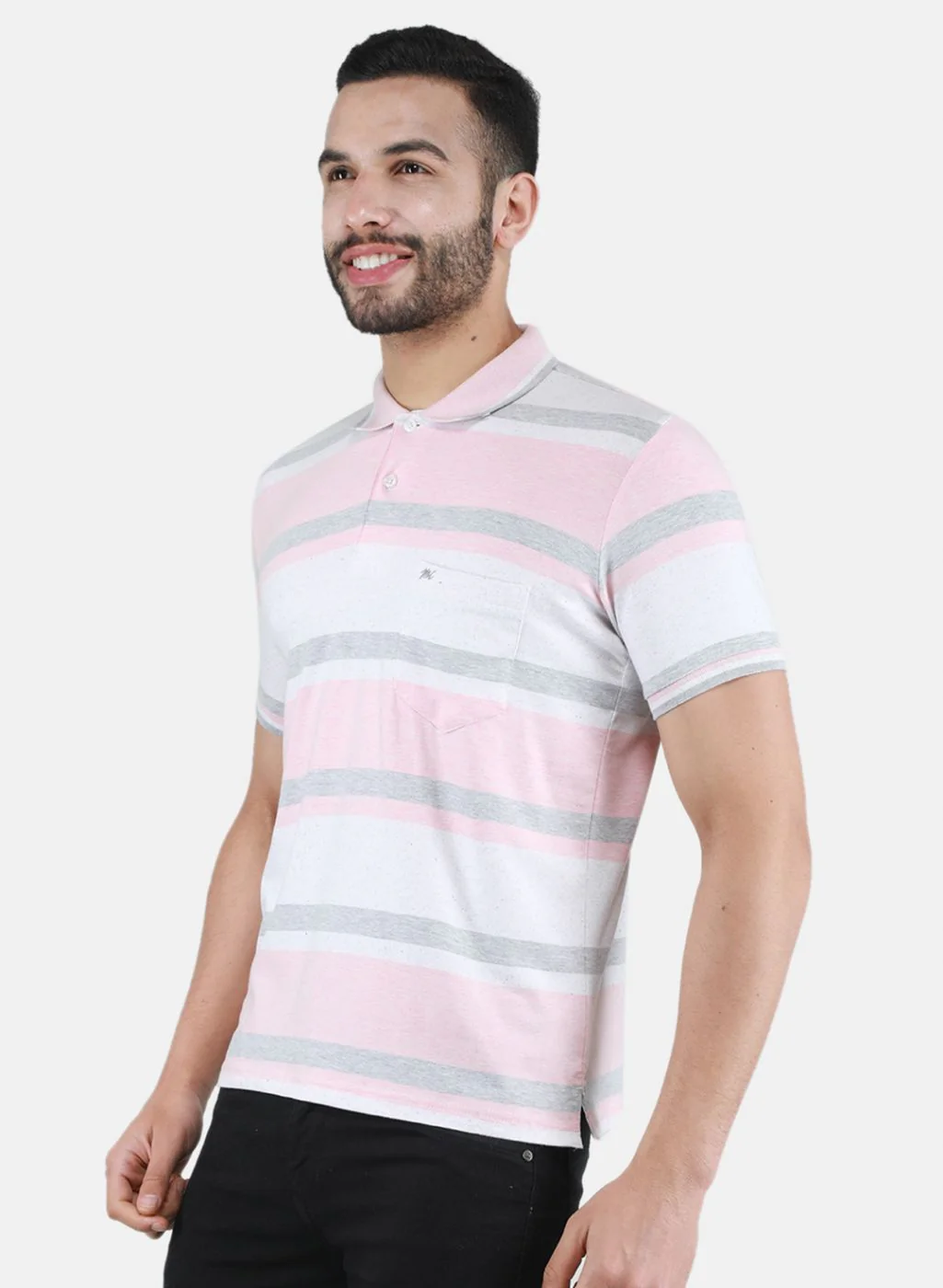 Men Pink Printed T-Shirt - Image 2