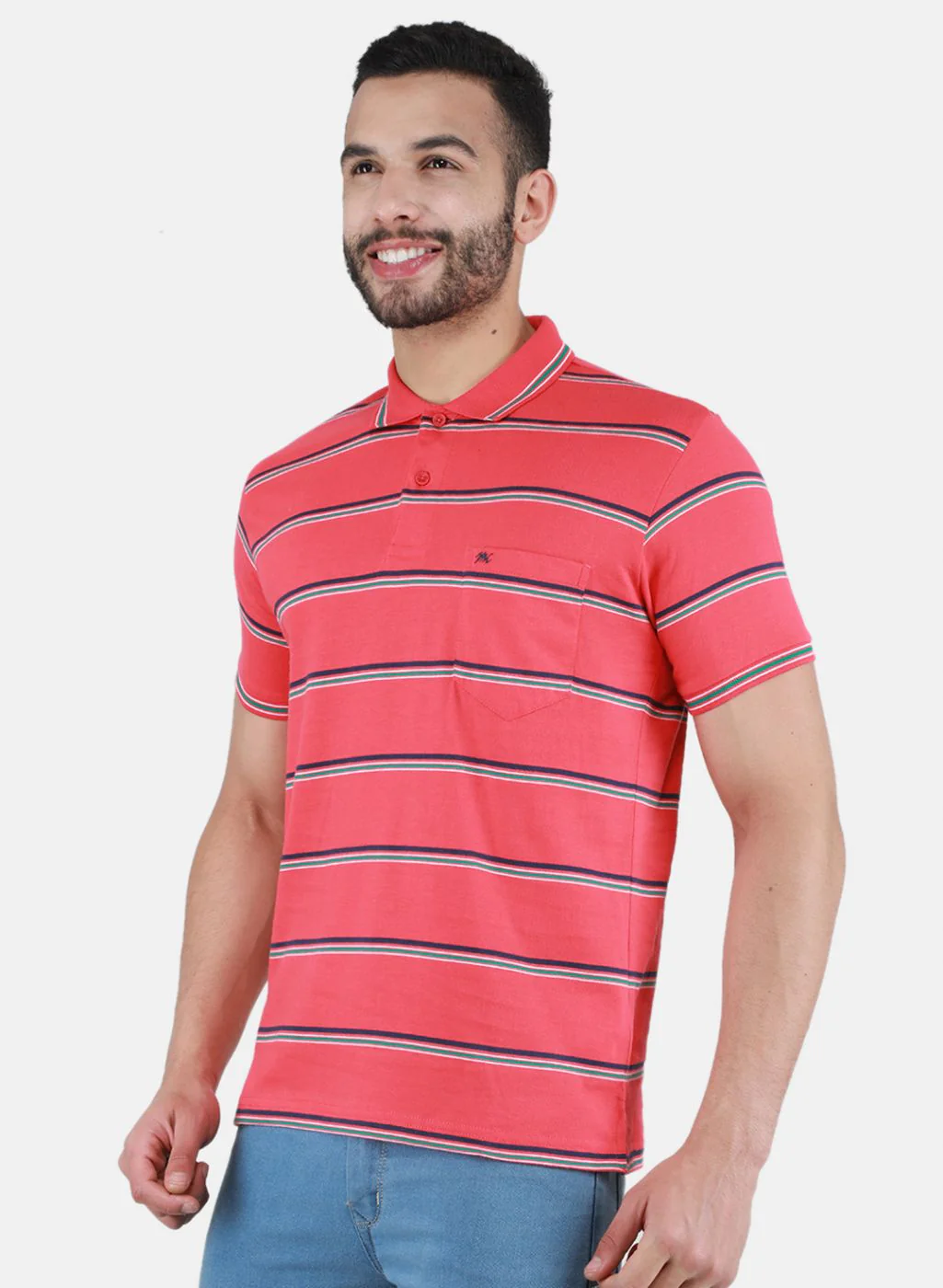 Men Red Printed T-Shirt - Image 2