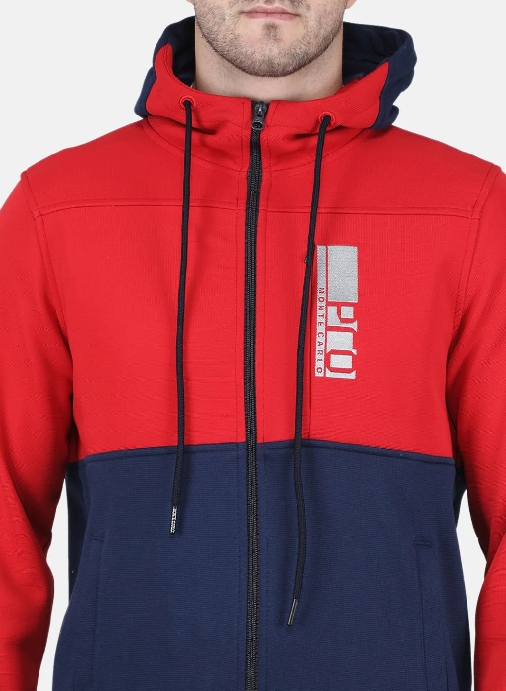 Men Red Solid Tracksuit - Image 6