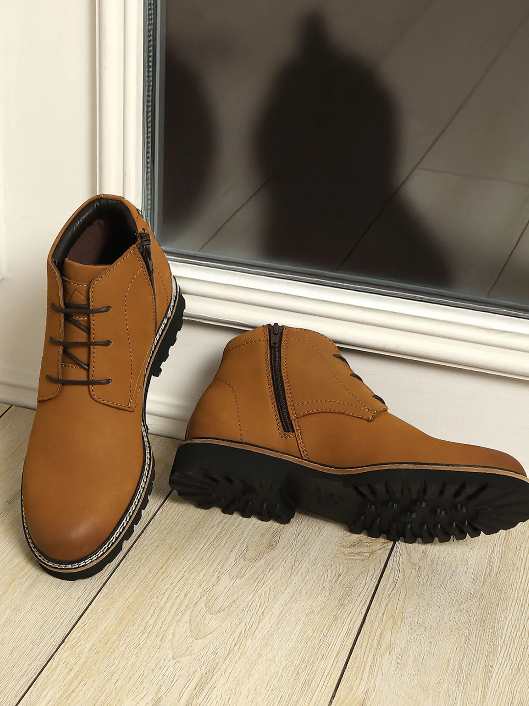 Monte Carlo Tan Casual Chukka Style Ankle Boots for Men