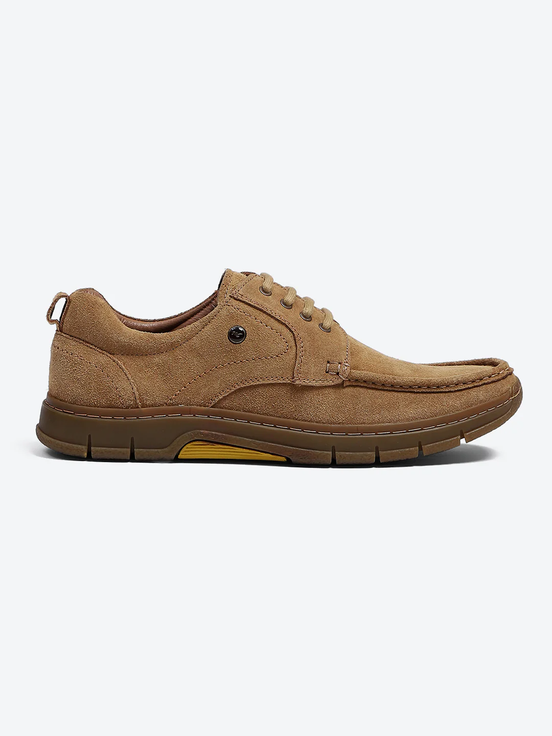 Monte Carlo Tan Moc-Toe | Comfortable Rugged & Everyday Casual Lace Up Style Shoe for Men - Image 5