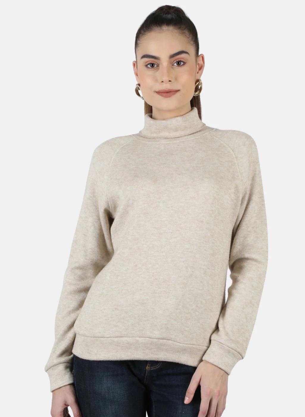 Women Beige Self Design Sceavy