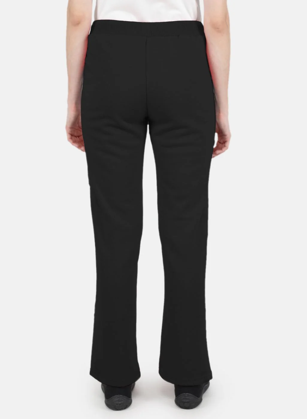 Women Black Regular Fit Winter Lower - Image 3