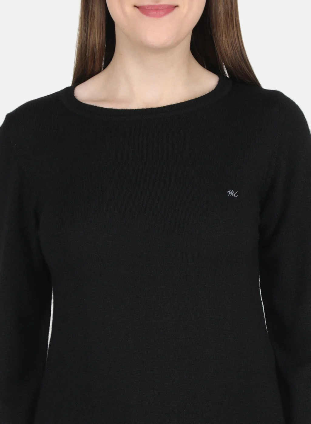 Women Black Solid Top - Image 5