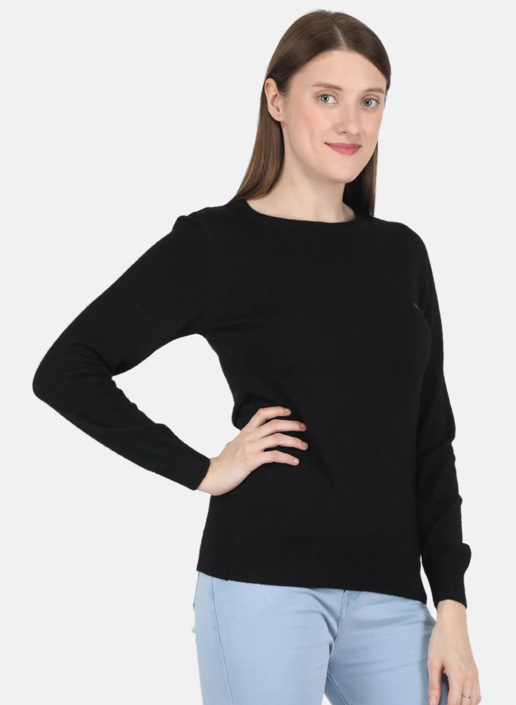 Women Black Solid Top - Image 6