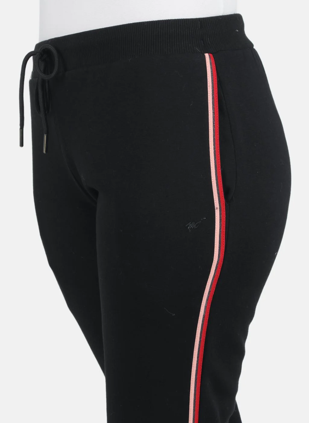 Women Black Solid Tracksuit - Image 5