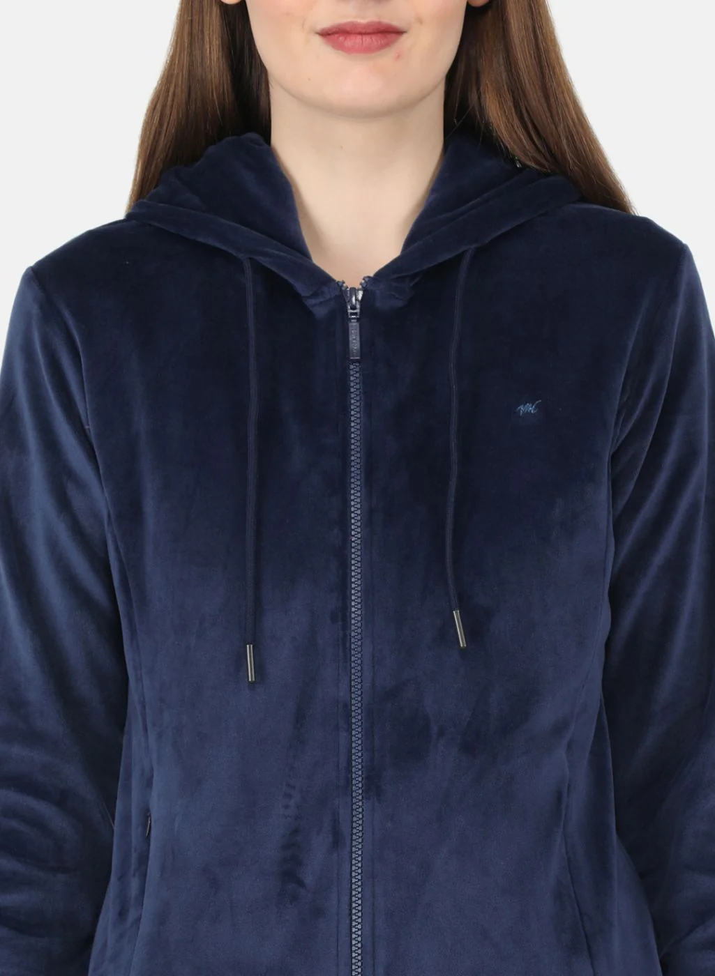Women NAvy Blue Solid Tracksuit - Image 5