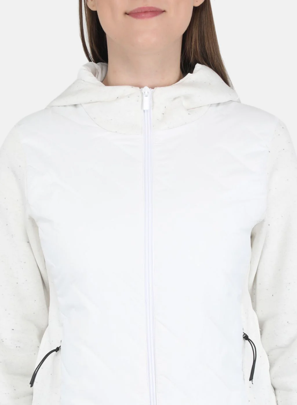 Women Off White Printed Sweatshirt - Image 5