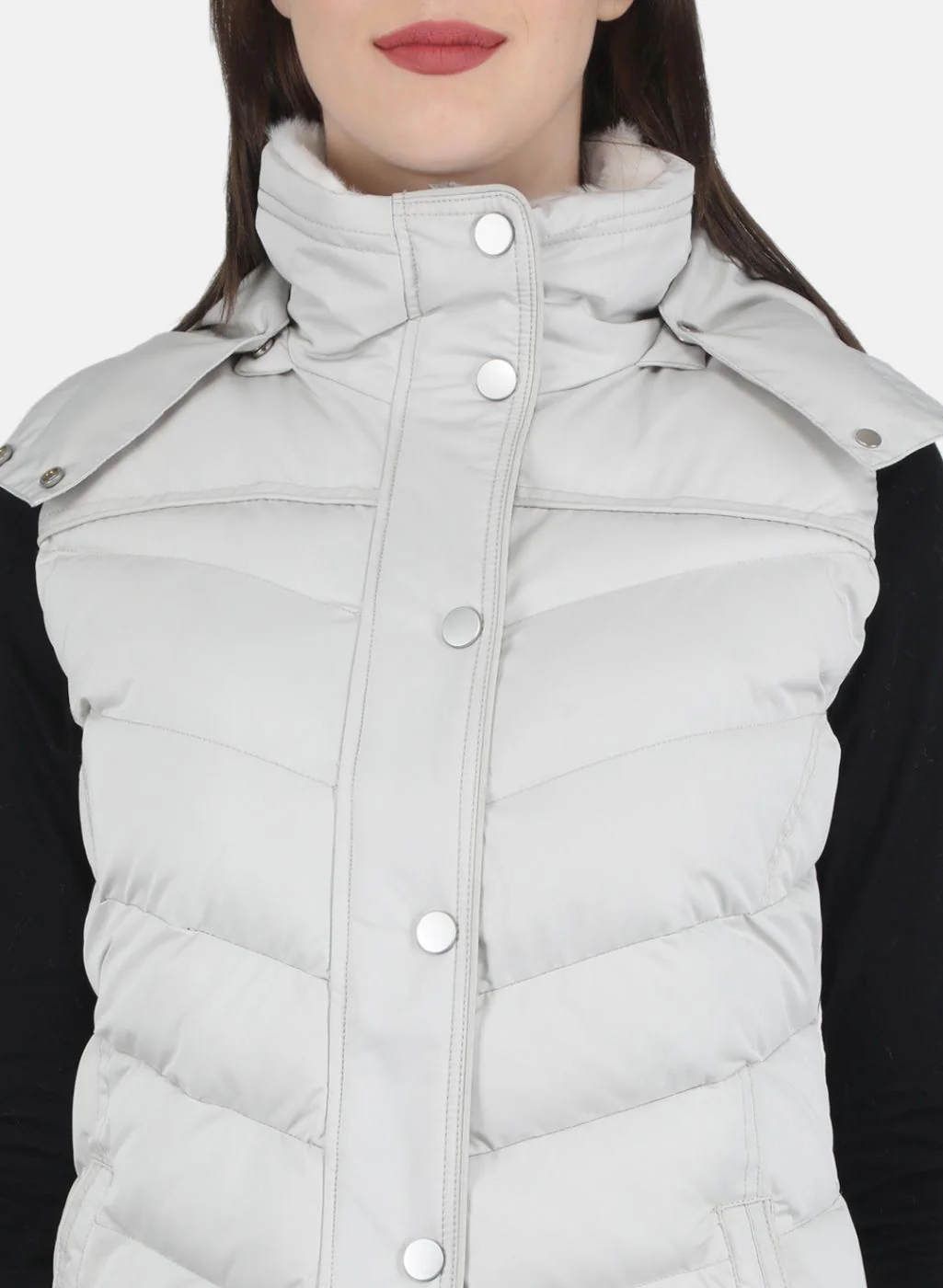 Women Olive Solid Jacket - Image 5