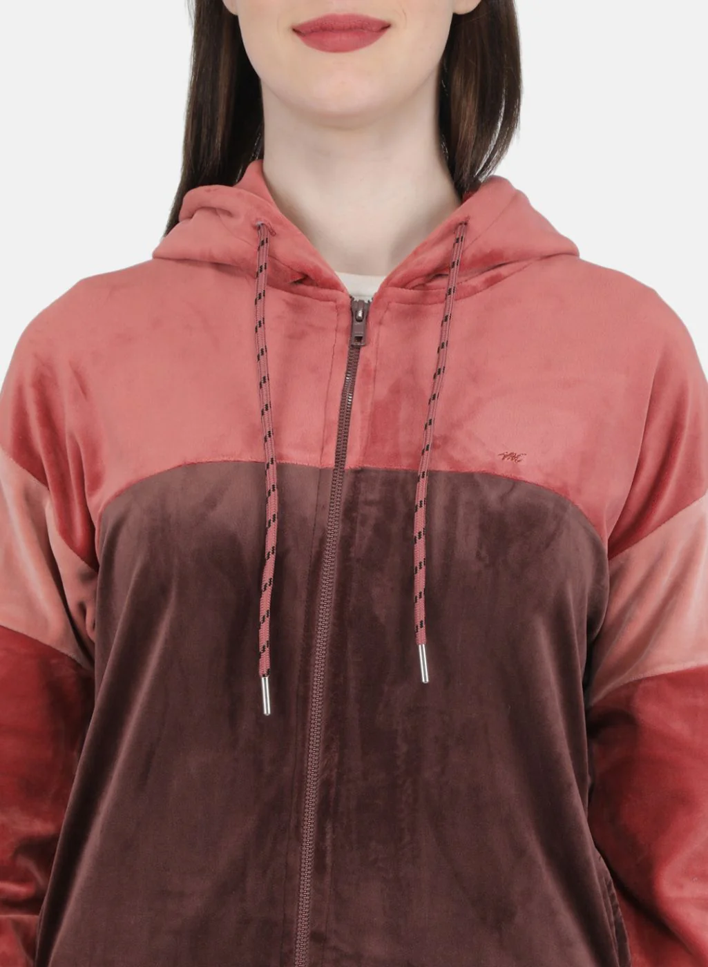 Women Orange Printed Tracksuit - Image 6