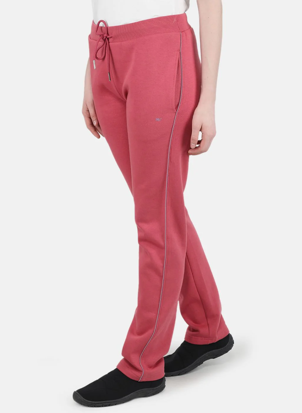 Women Pink Regular Fit Winter Lower - Image 2