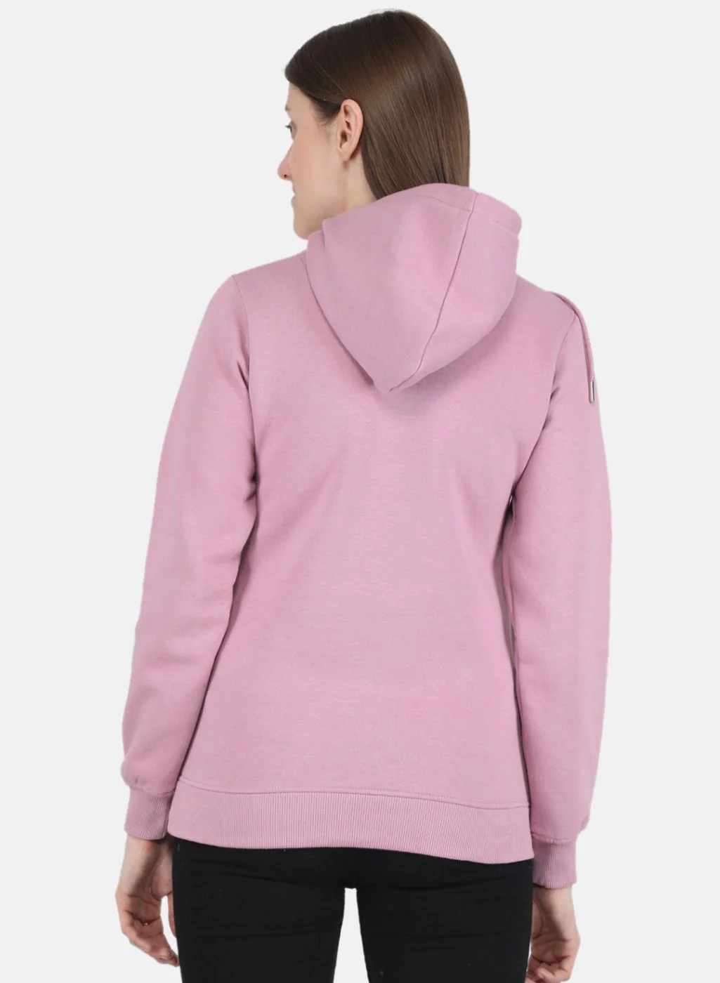 Women Purple Embroidered Sweatshirt - Image 3