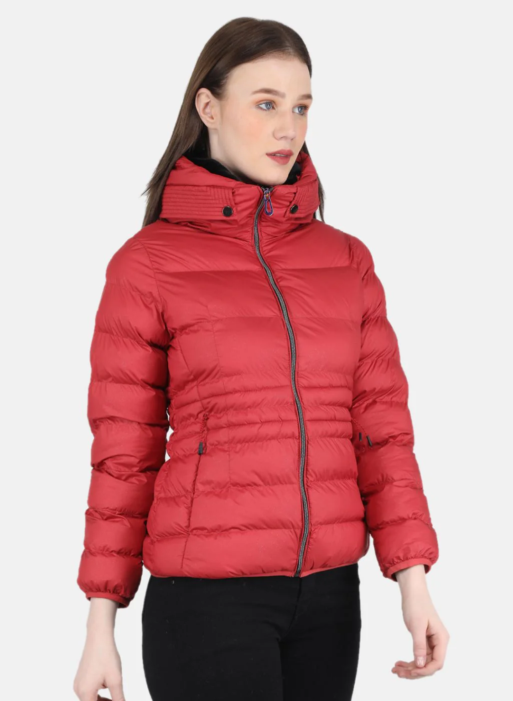 Women Red Stripe Jacket - Image 6