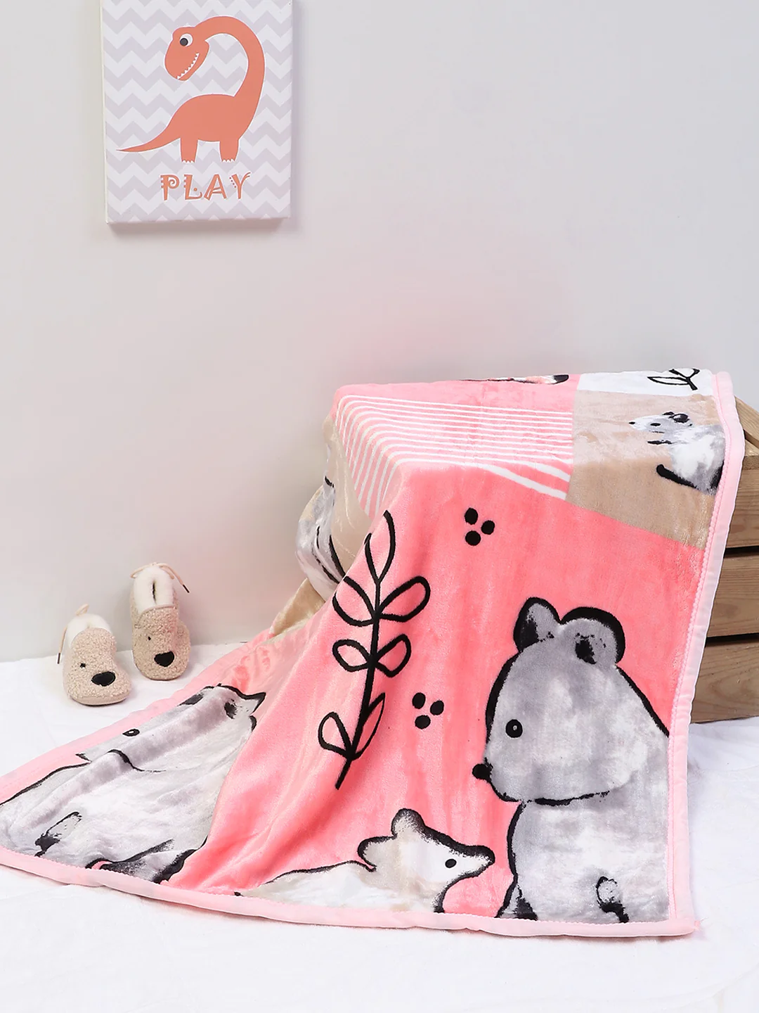 Printed Baby Blanket for Heavy Winter -2 Ply