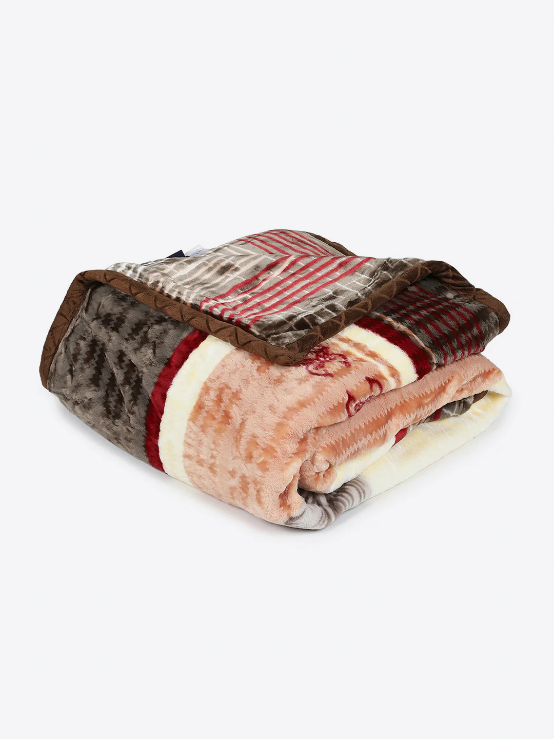 Printed Double Bed 2 Ply, 852 GSM Blanket for Heavy Winter - (Marshal) - Image 5