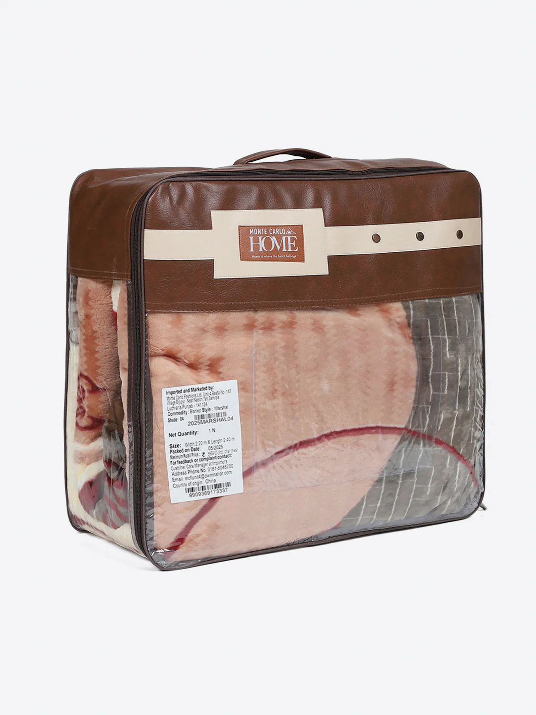 Printed Double Bed 2 Ply, 852 GSM Blanket for Heavy Winter - (Marshal) - Image 8