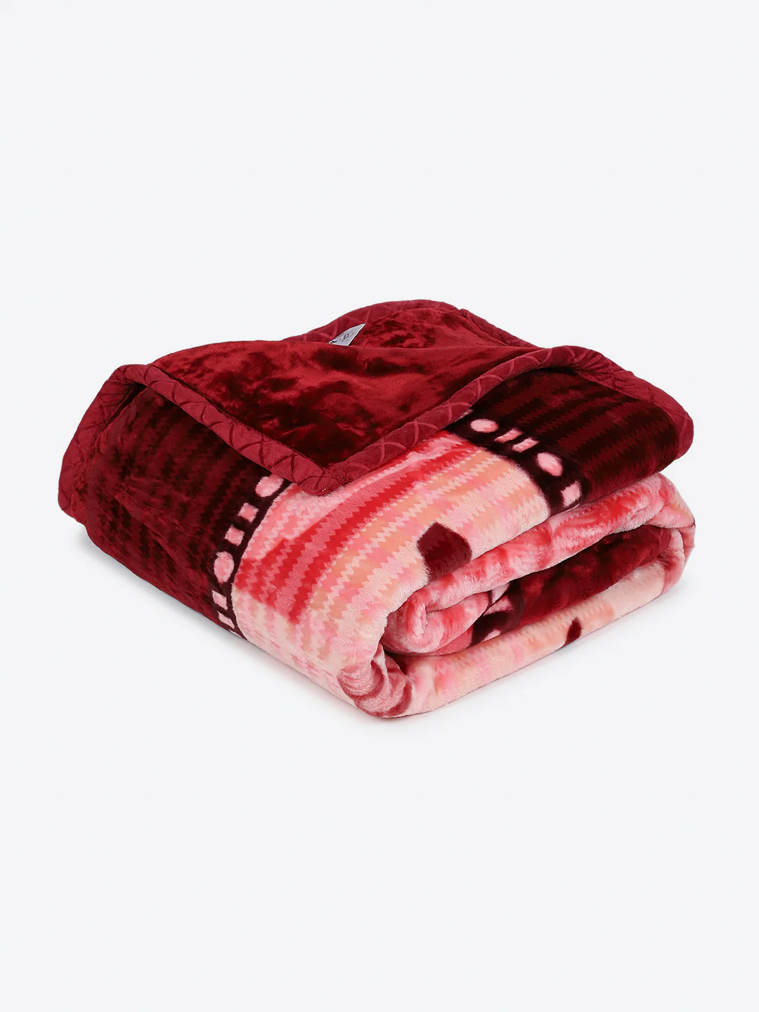 Printed Double Bed 2 Ply, 852 GSM Blanket for Heavy Winter - (Marshal) - Image 5