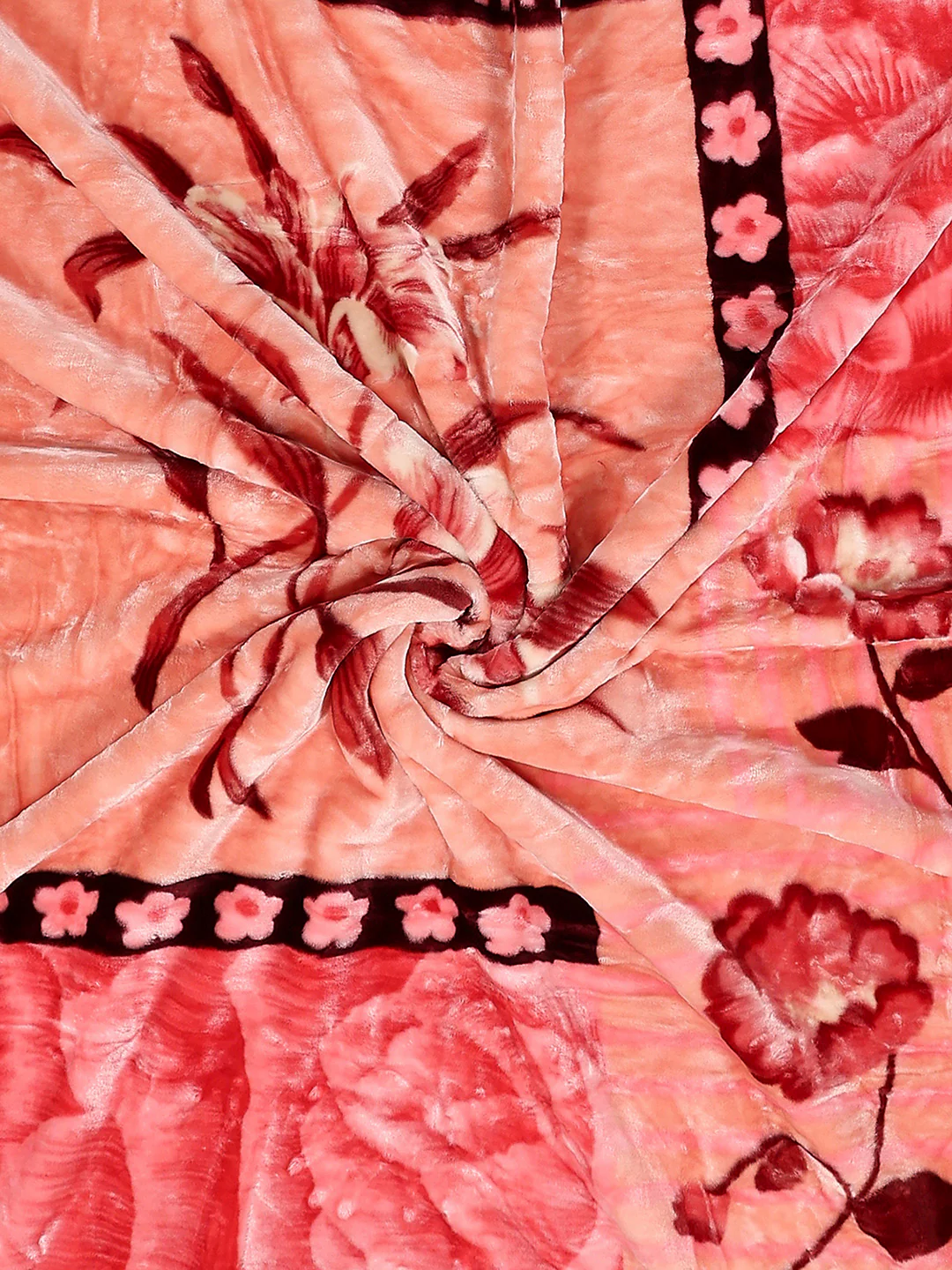 Printed Double Bed 2 Ply, 852 GSM Blanket for Heavy Winter - (Marshal) - Image 7