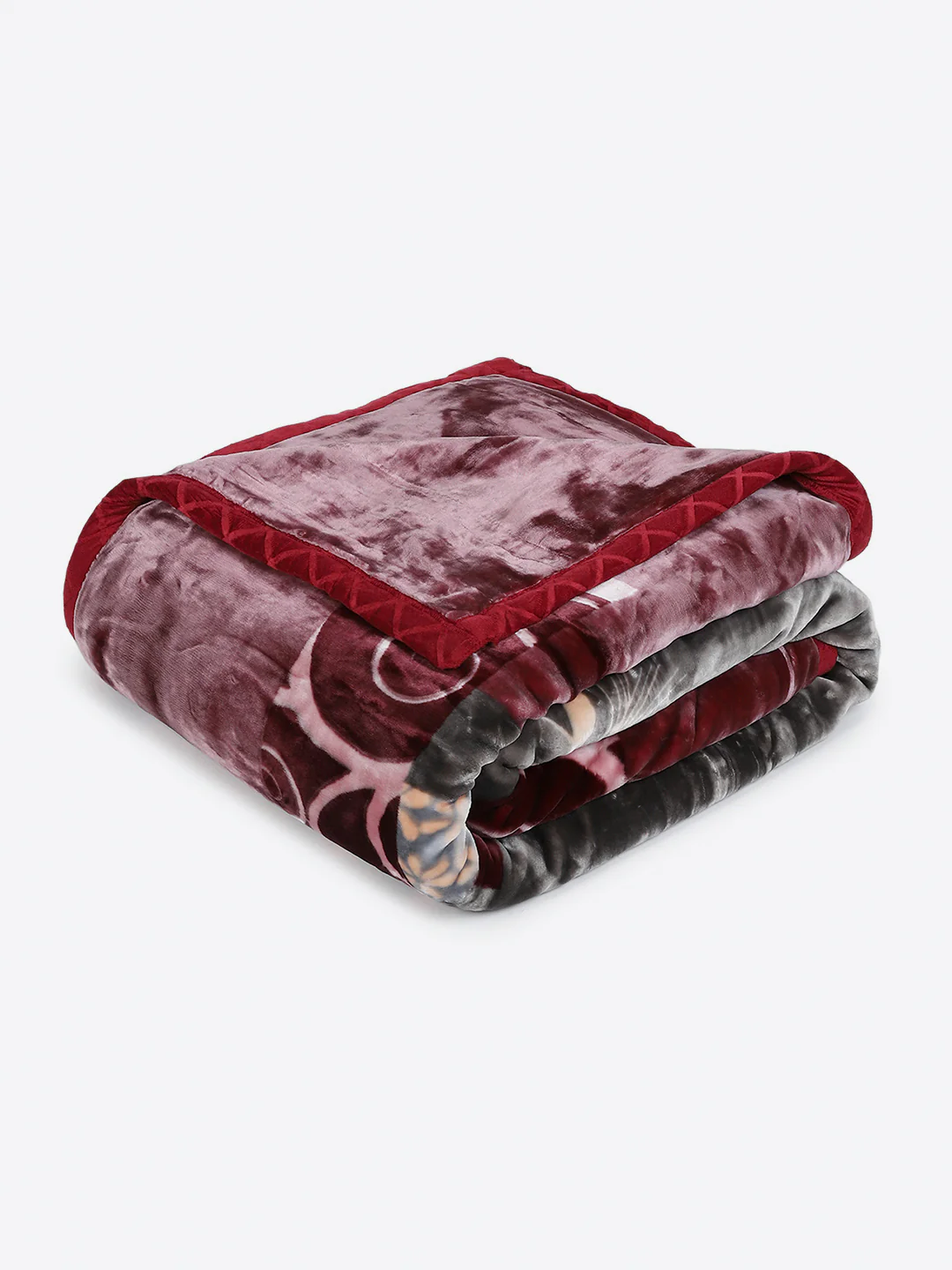 Printed Double Bed 2 Ply, 1136 GSM Blanket for Heavy Winter - (Monarch) - Image 5