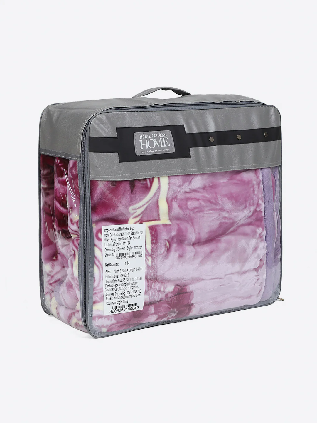 Printed Double Bed 2 Ply, 1136 GSM Blanket for Heavy Winter - (Monarch) - Image 8