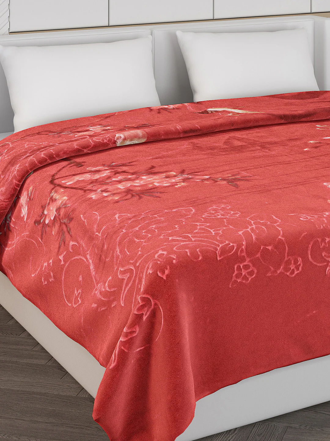 Printed Double Bed 890 GSM Blanket Emperor 2 Ply (Weight 4.7 kg)
