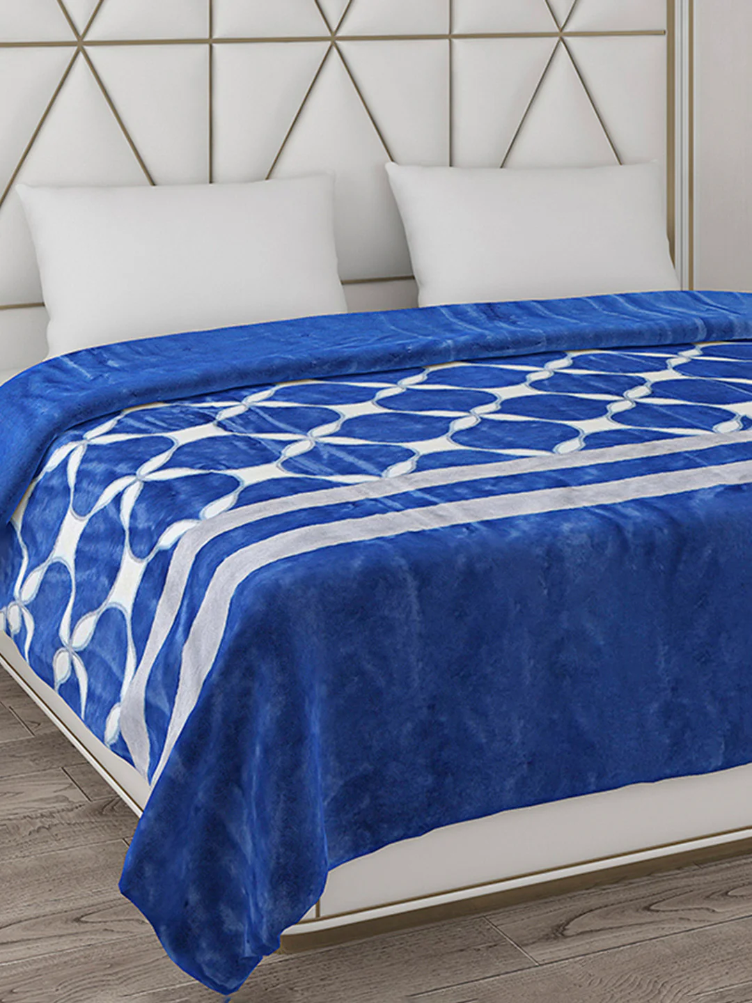 Printed Double Bed Blanket for Heavy Winter -2 Ply - Image 6